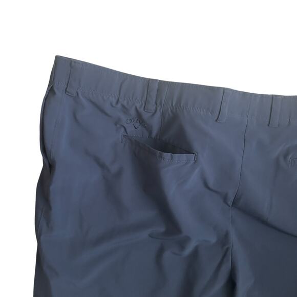 Callaway Mens Golf Chino Shorts 2X Navy Pockets Stretch Comfort Performance - Picture 5 of 10